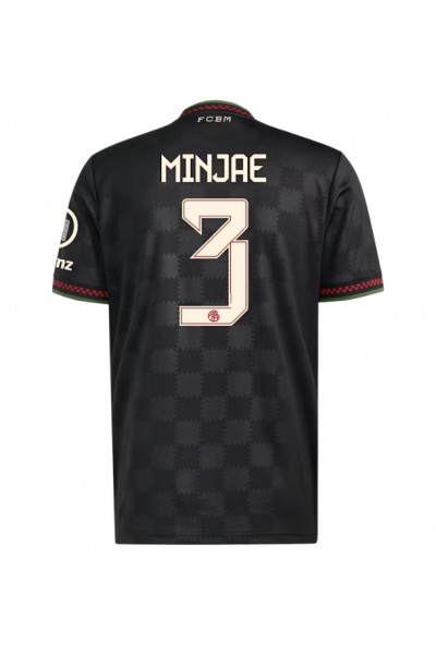 Bayern Munich Kim Min-jae #3 Jalkapallovaatteet Kolmaspaita 2025-26 Lyhythihainen Bayern Munich Kim Min-jae #3 Jalkapallovaatteet Kolmaspaita 2025-26 Lyhythihainen